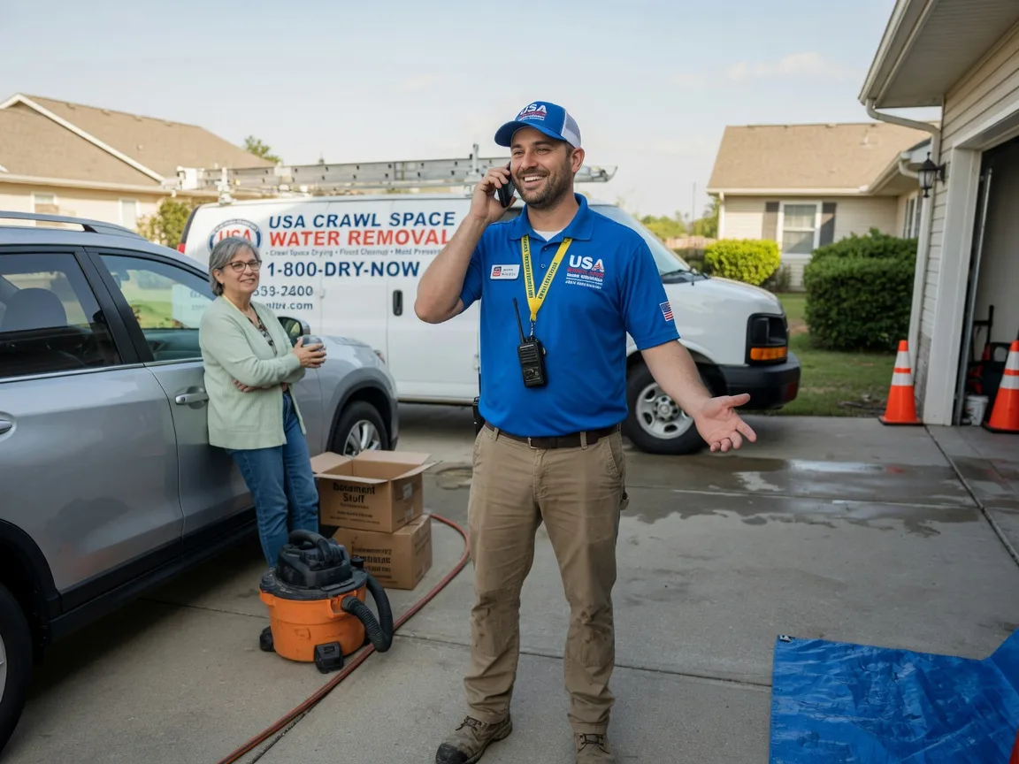 Crawl Space Water Removal Pine Village, IN FAQs